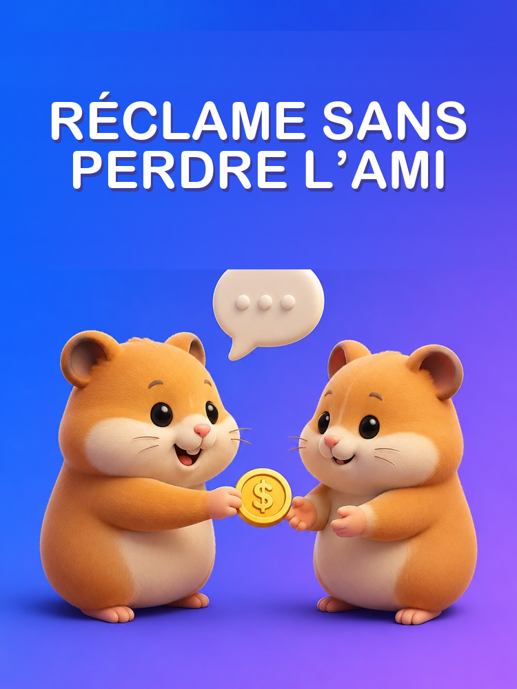 Réclamer son Argent à un Ami avec l’IA
