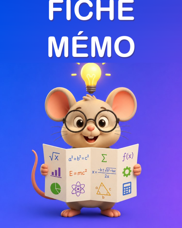 Fiche Mémo de Formules et de Notions