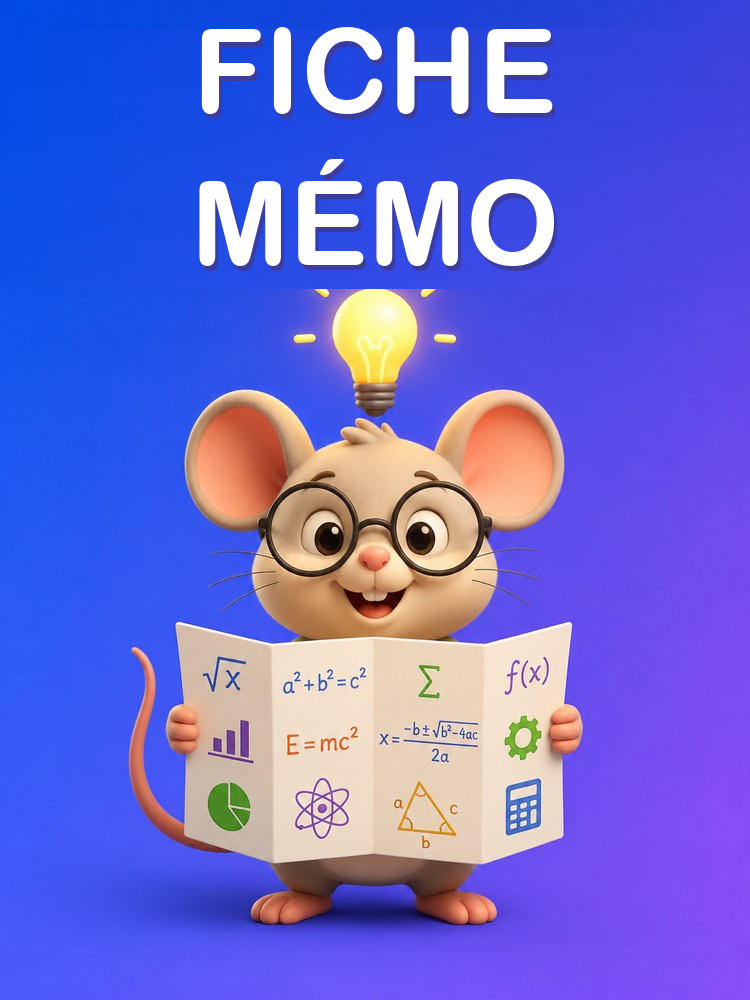 Fiche Mémo de Formules et de Notions