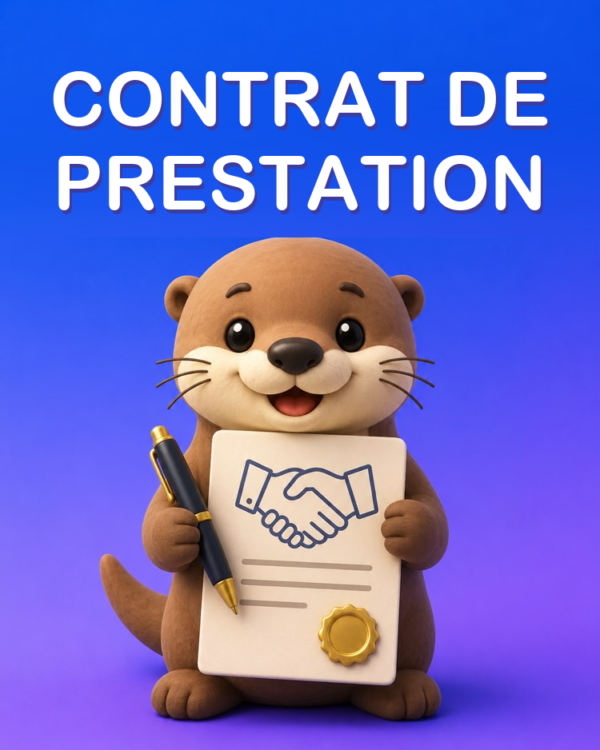 Contrat de prestation simple et sûr