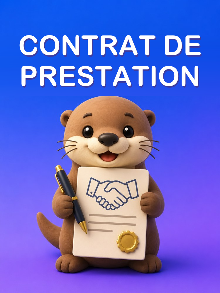 Contrat de prestation simple et sûr