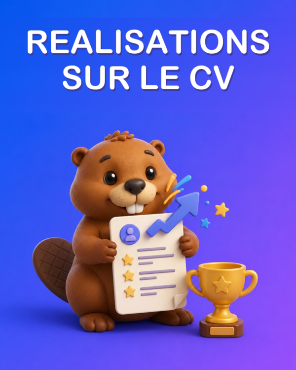 Décrire ses réalisations sur le CV avec des résultats