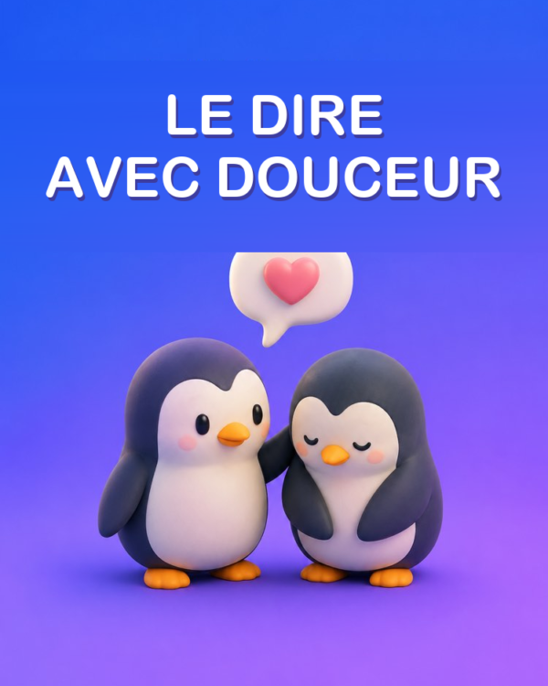 Dire ce qui Dérange sans Blesser son Partenaire avec l’IA