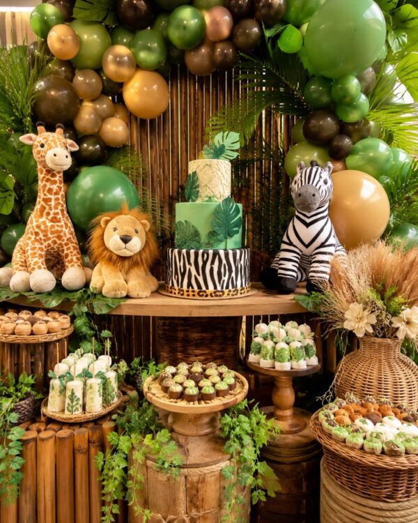 Décoration de Fête Safari et Jungle