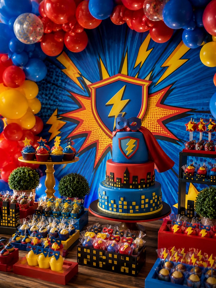 Fête de Super-héros : Idées de Décoration