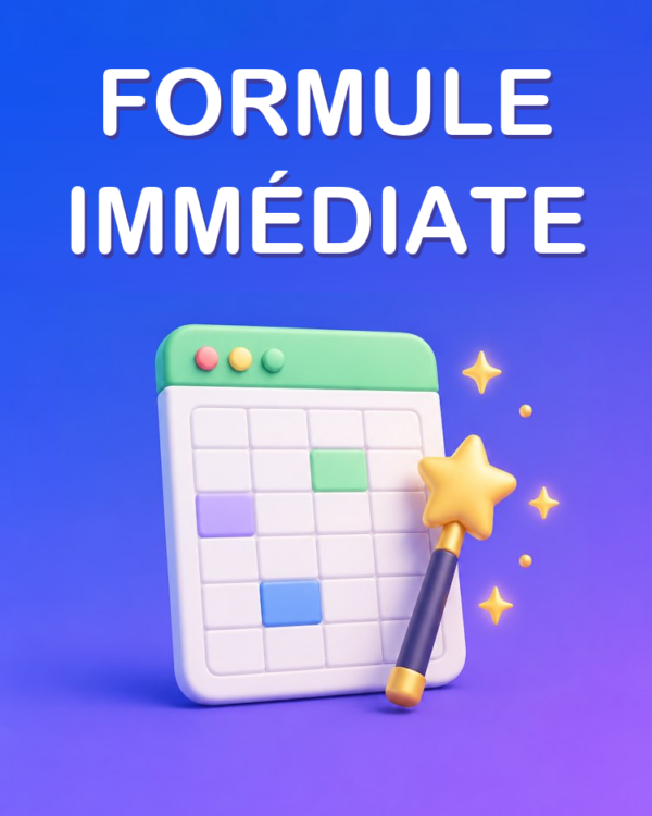 Formule de Tableur Immédiate