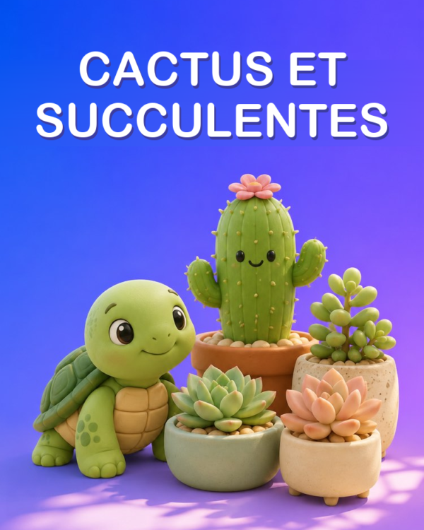 Guide des Succulentes et Cactus pour Débutants
