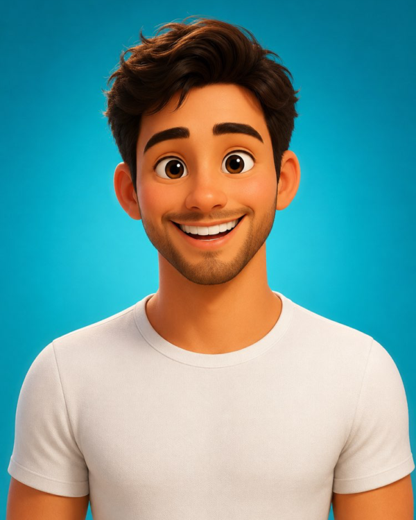 Caricature 3D Style Animation