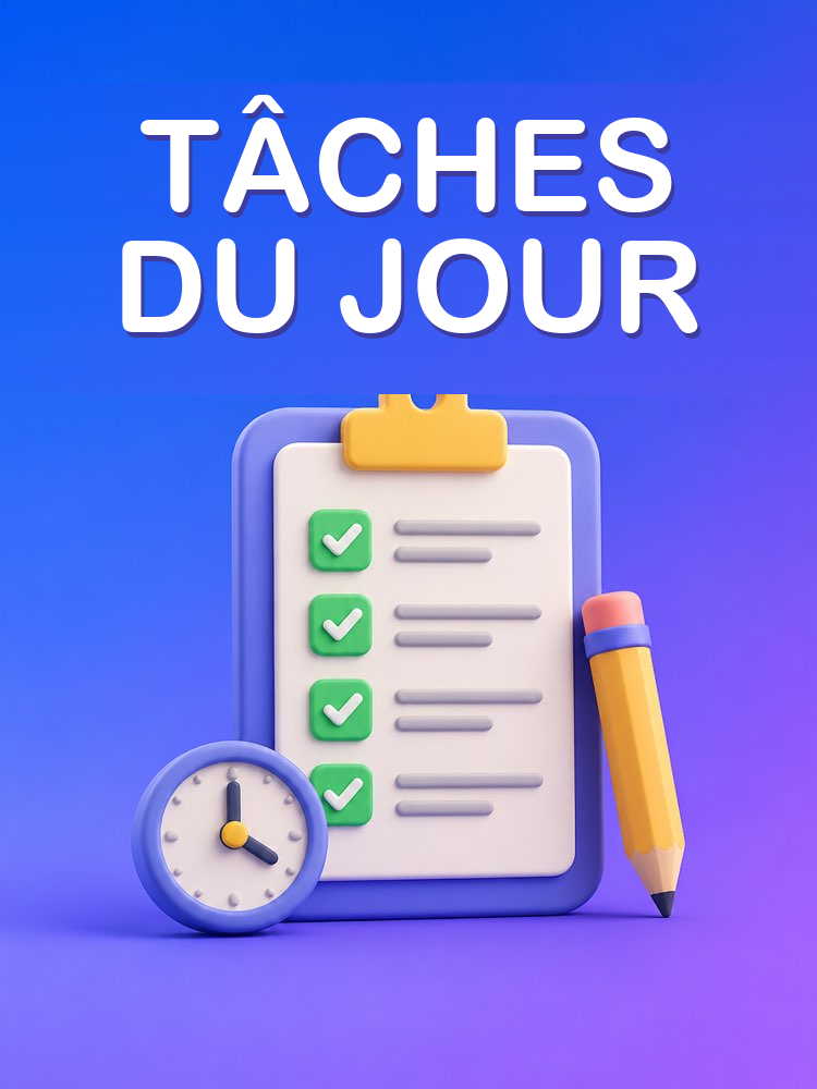 Une Liste de Tâches qui Tient dans la Journée