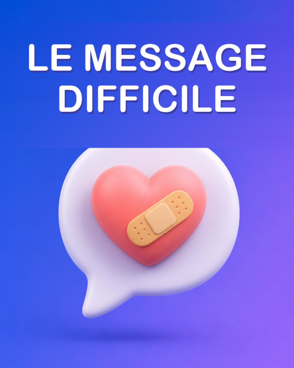 Un Message Difficile, Écrit avec Tact