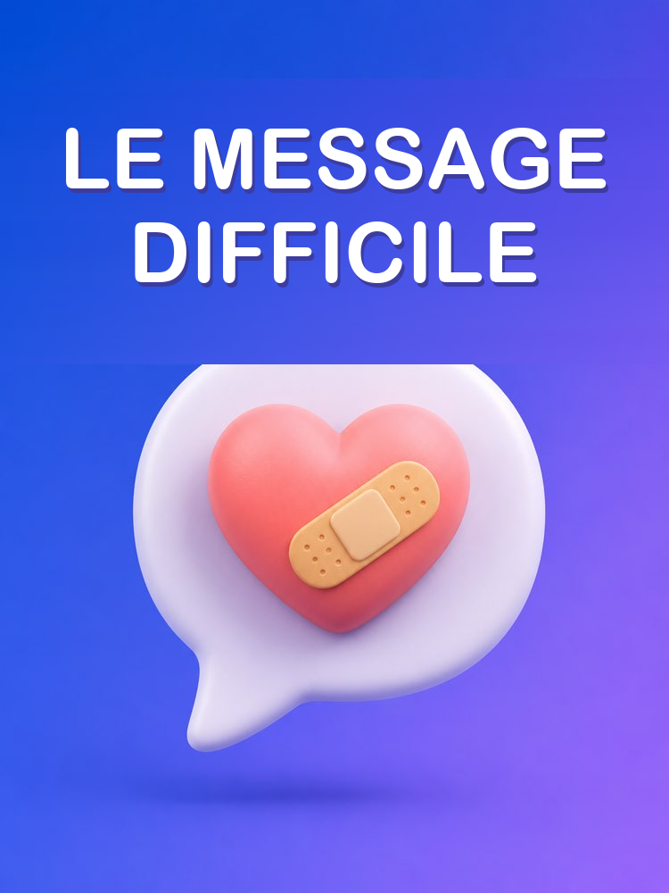 Un Message Difficile, Écrit avec Tact
