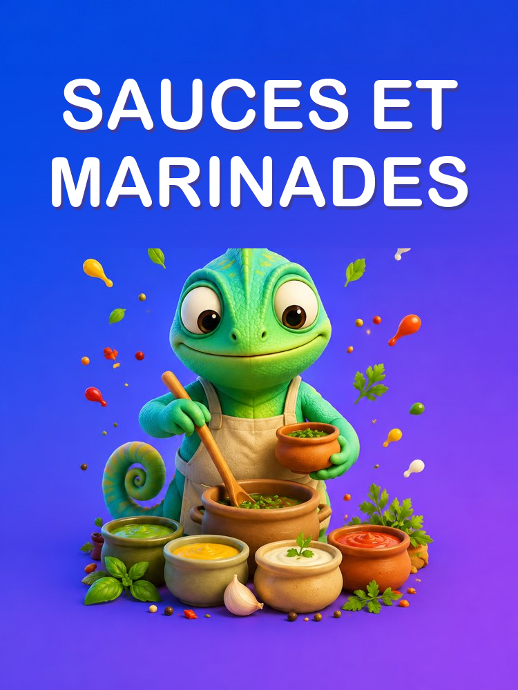 Sauces, Assaisonnements et Marinades Maison, avec l’IA