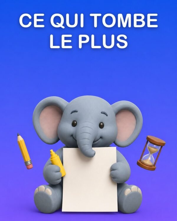 Ce Qui Tombe le Plus à l'Examen