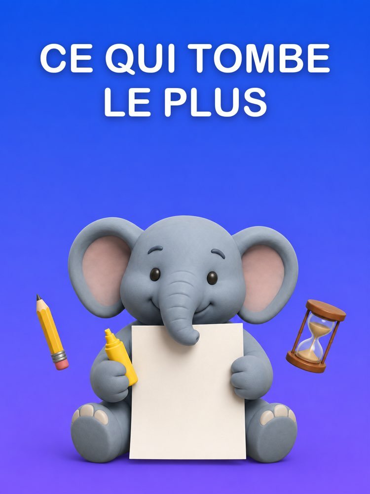 Ce Qui Tombe le Plus à l'Examen
