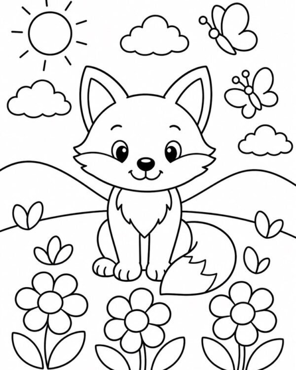 Page de Coloriage Prête à Imprimer