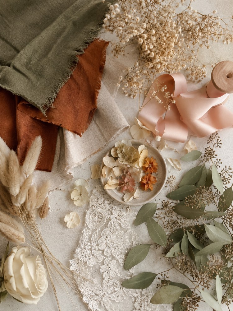 Palette de Couleurs pour le Mariage