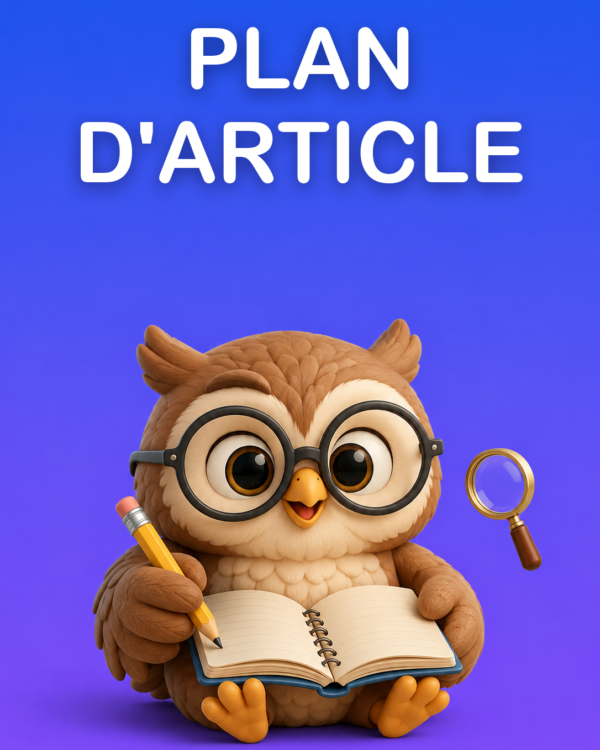 Plan d'Article de Blog avec SEO