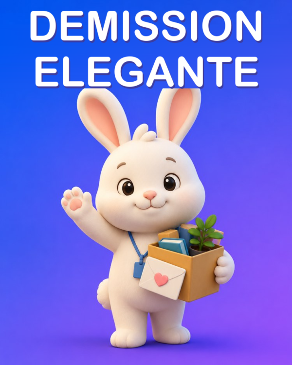 Démissionner avec élégance