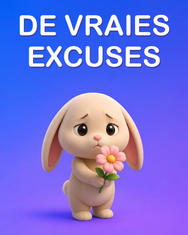 Comment s’Excuser Sincèrement avec l’IA