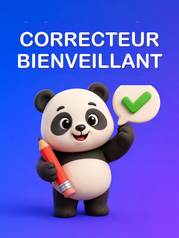 Correcteur Bienveillant qui Explique Tes Erreurs