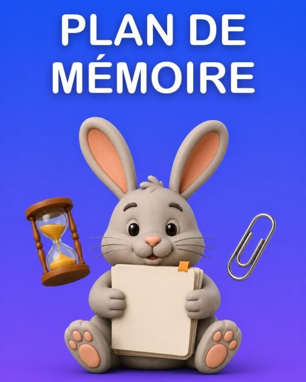 Plan de Mémoire : du Sujet au Rendu