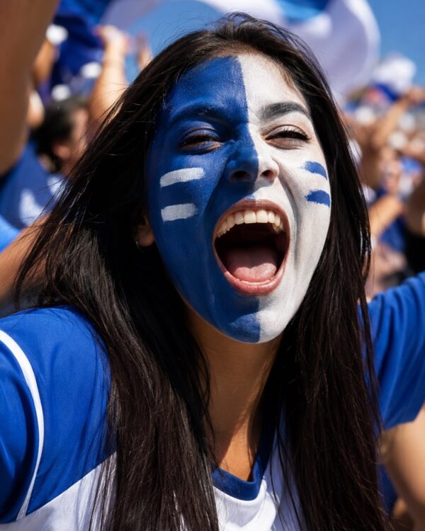 Visage Peint de Supporter sur Votre Photo