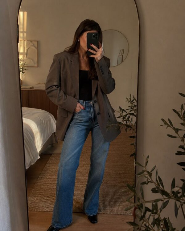 Selfie miroir esthétique pour Instagram