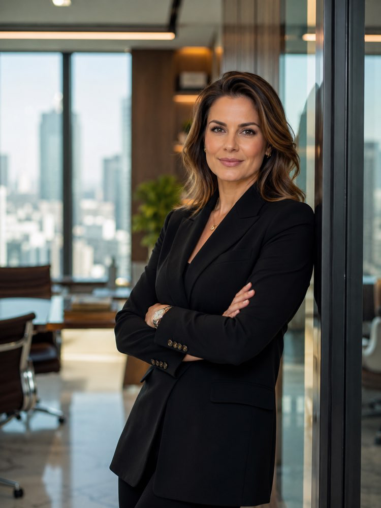 Portrait de CEO style magazine avec l'IA