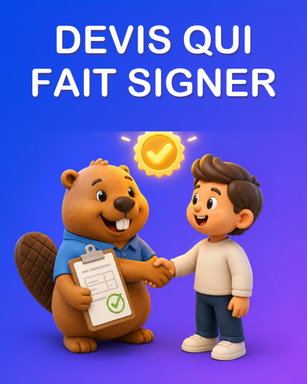 Proposition et devis qui font signer