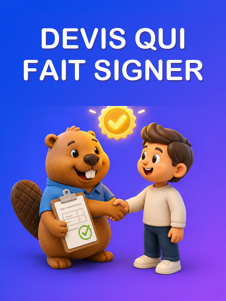Proposition et devis qui font signer