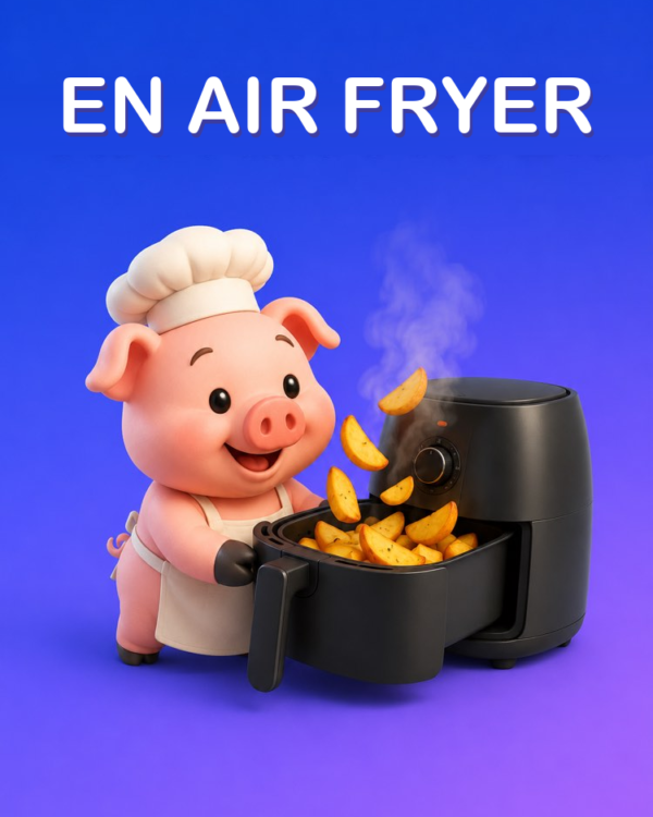 Recettes Croustillantes à l’Air Fryer avec l’IA