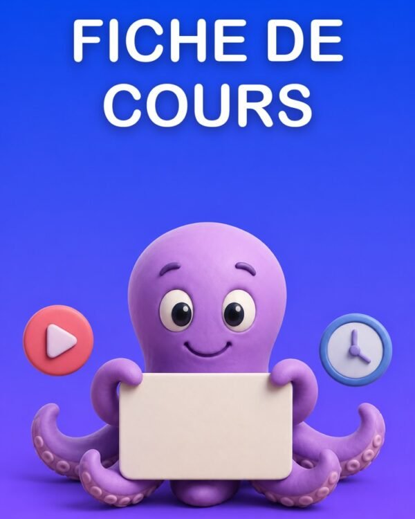 Fiche de Révision du Cours Enregistré