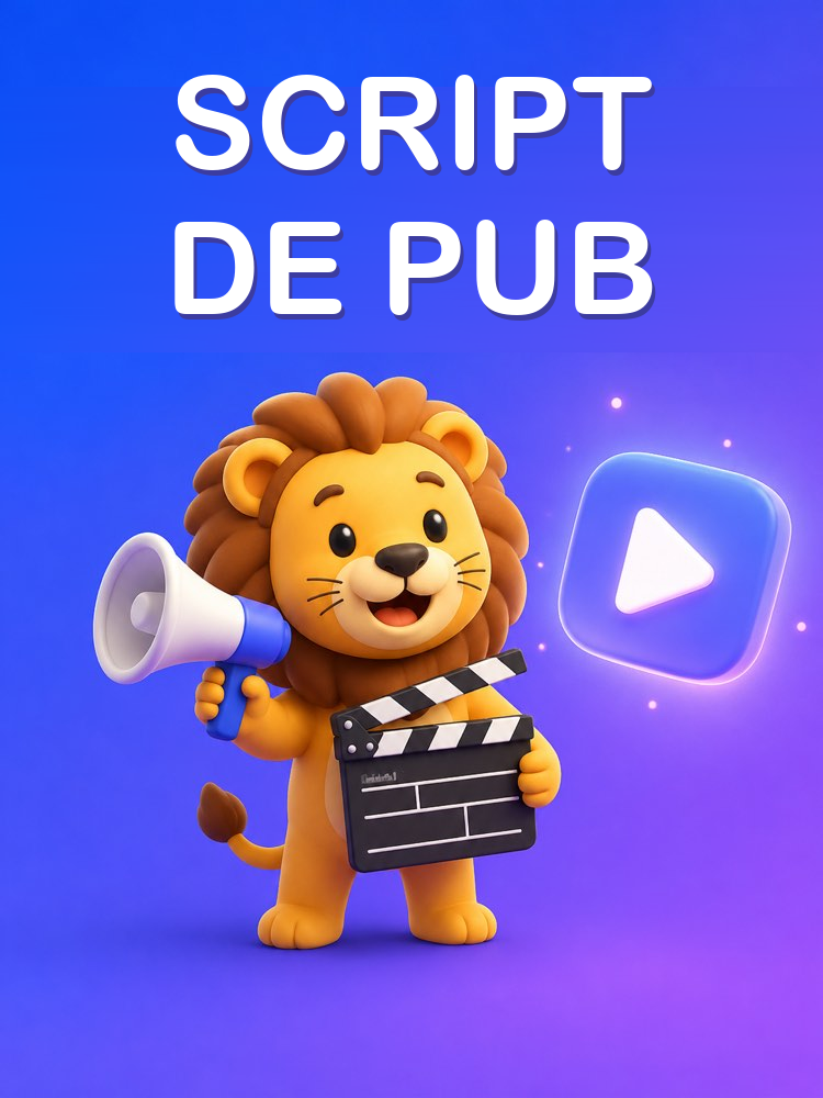 Un Script de Publicité Courte en Vidéo avec l’IA