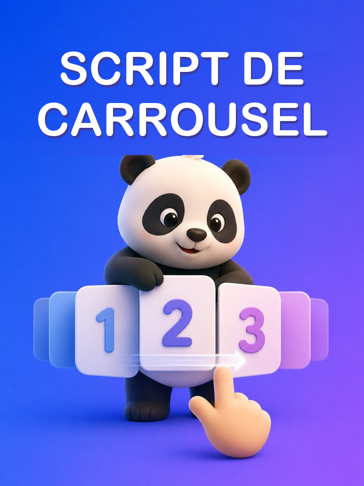 Un Script de Carrousel Instagram avec l’IA