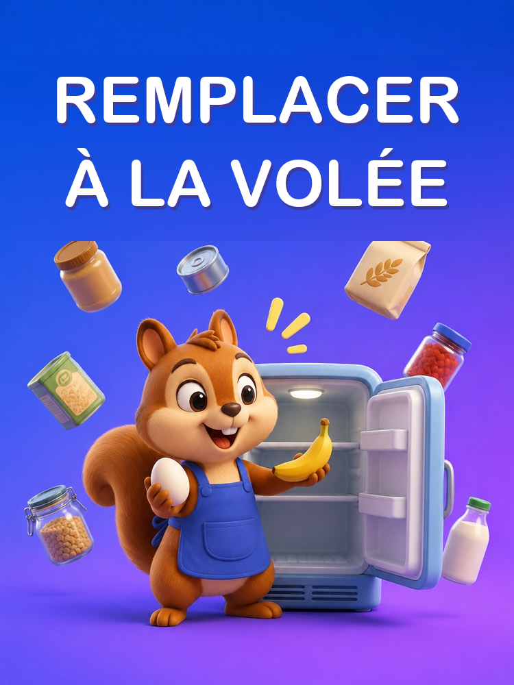 Remplacer un Ingrédient en Pleine Recette