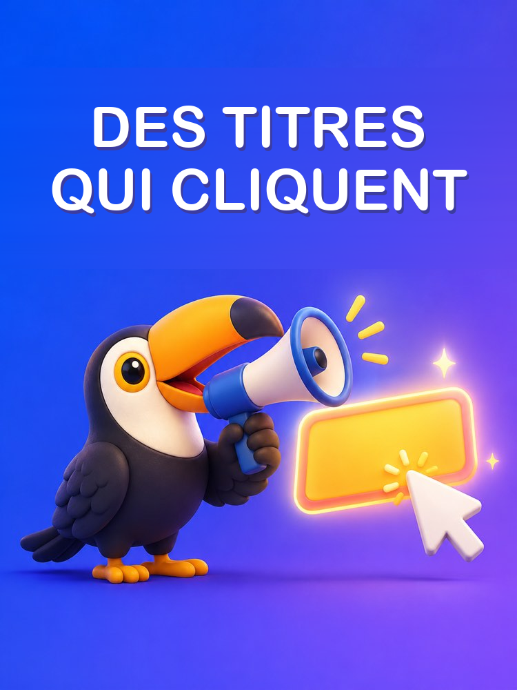 Des Titres qui Donnent Envie de Cliquer avec l’IA