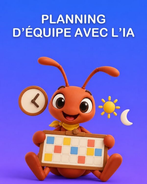Planning d'Équipe avec l'IA, Postes et Heures Vérifiés