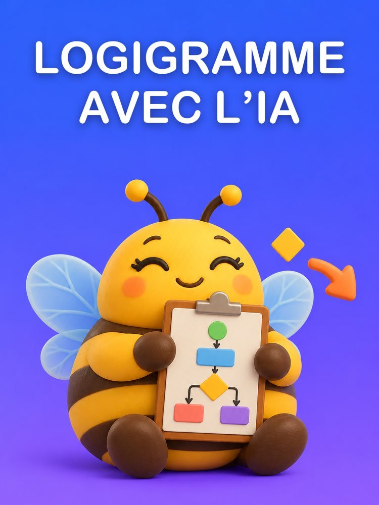 Logigramme avec l'IA à Partir de Votre Texte, Prêt à Coller