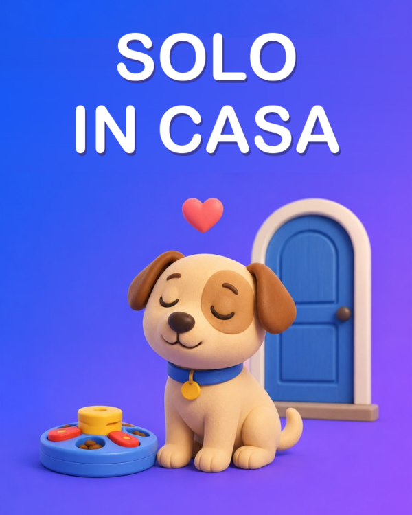 L’Animale Solo in Casa senza Ansia da Separazione