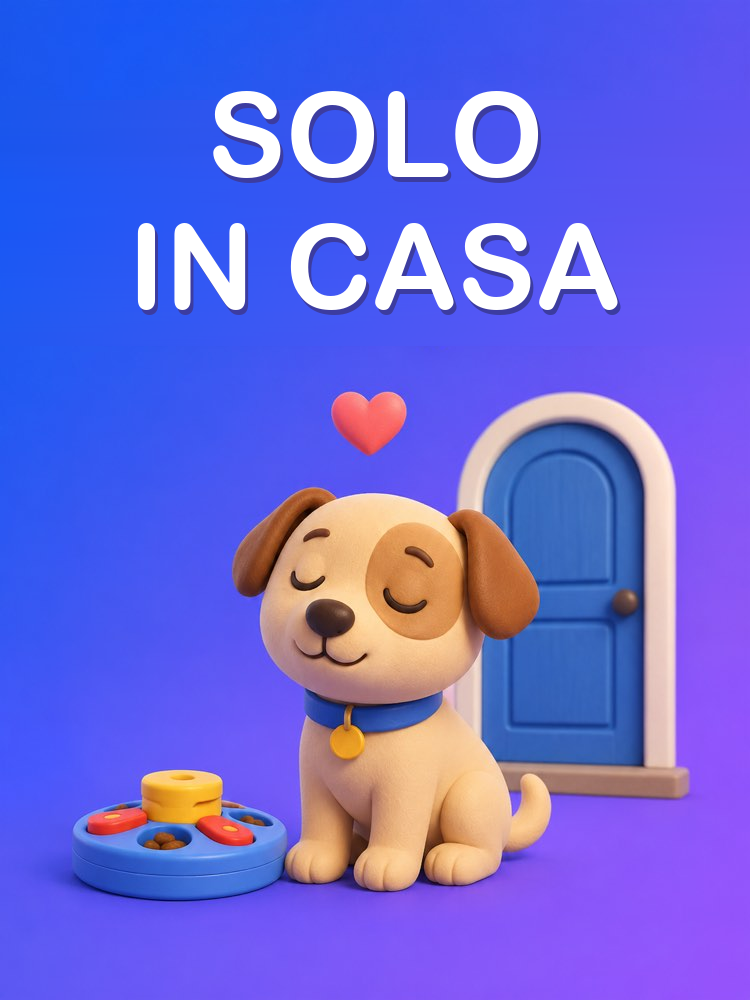 L’Animale Solo in Casa senza Ansia da Separazione