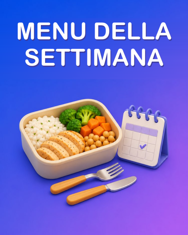 Menu della Settimana con Lista della Spesa