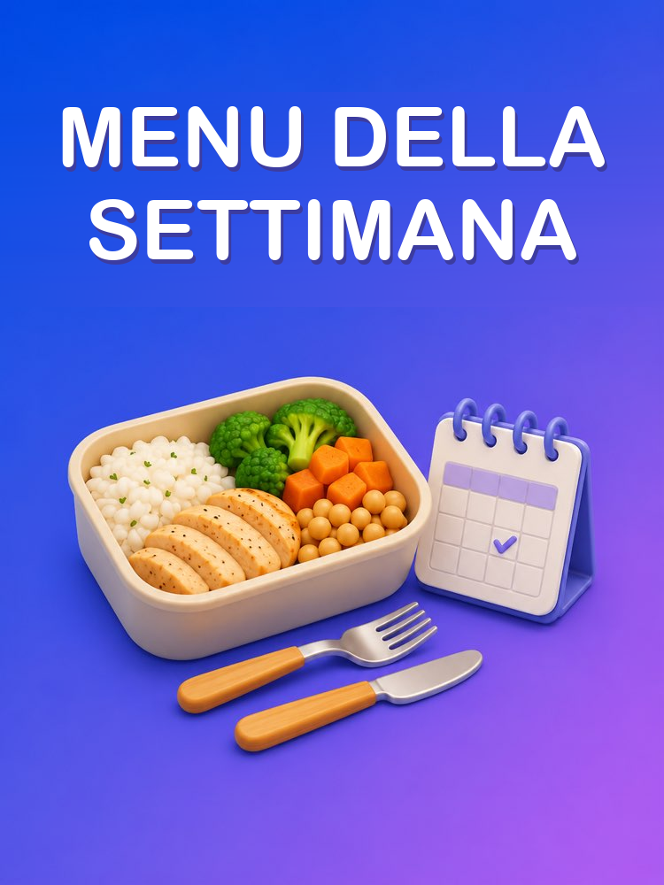 Menu della Settimana con Lista della Spesa