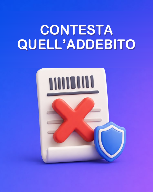Contestare un Addebito Indebito