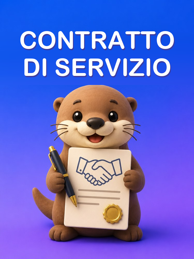 Contratto di prestazione di servizio semplice e sicuro