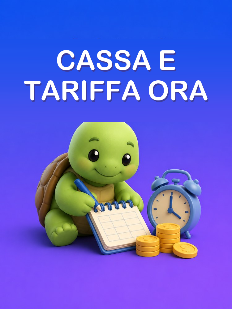 Gestione della cassa e quanto farti pagare l'ora