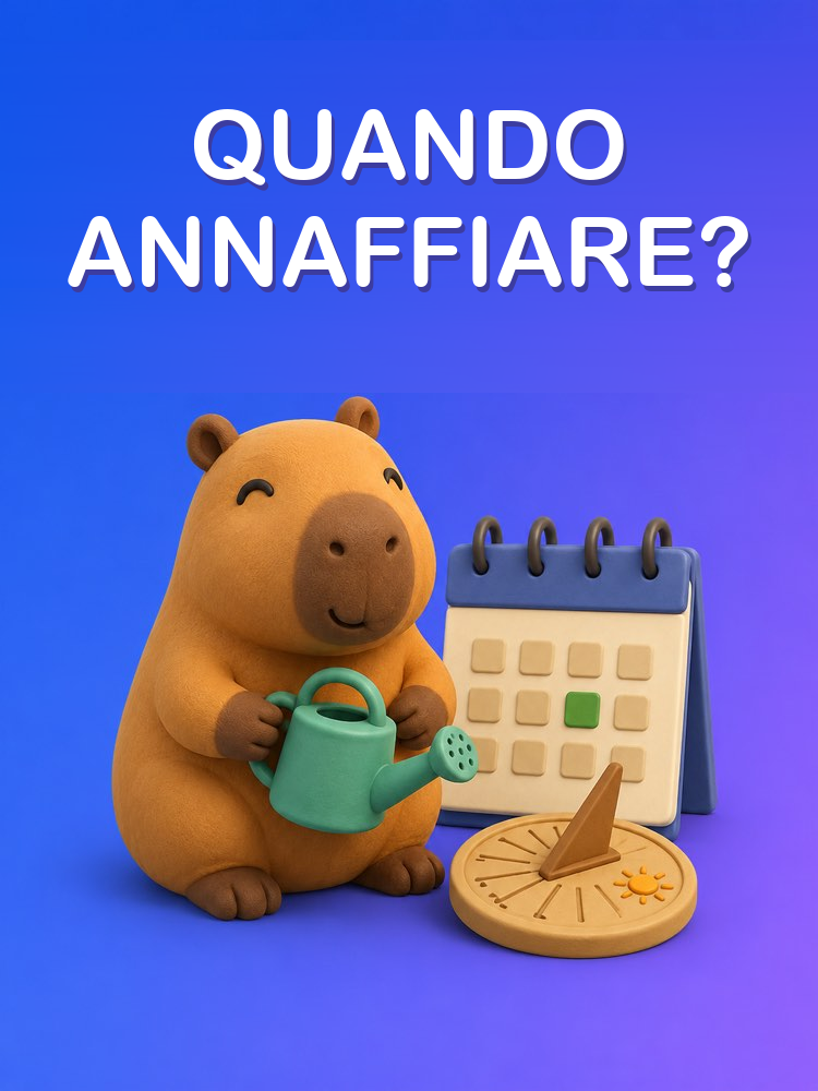 Un Calendario di Annaffiatura su Misura con l’IA