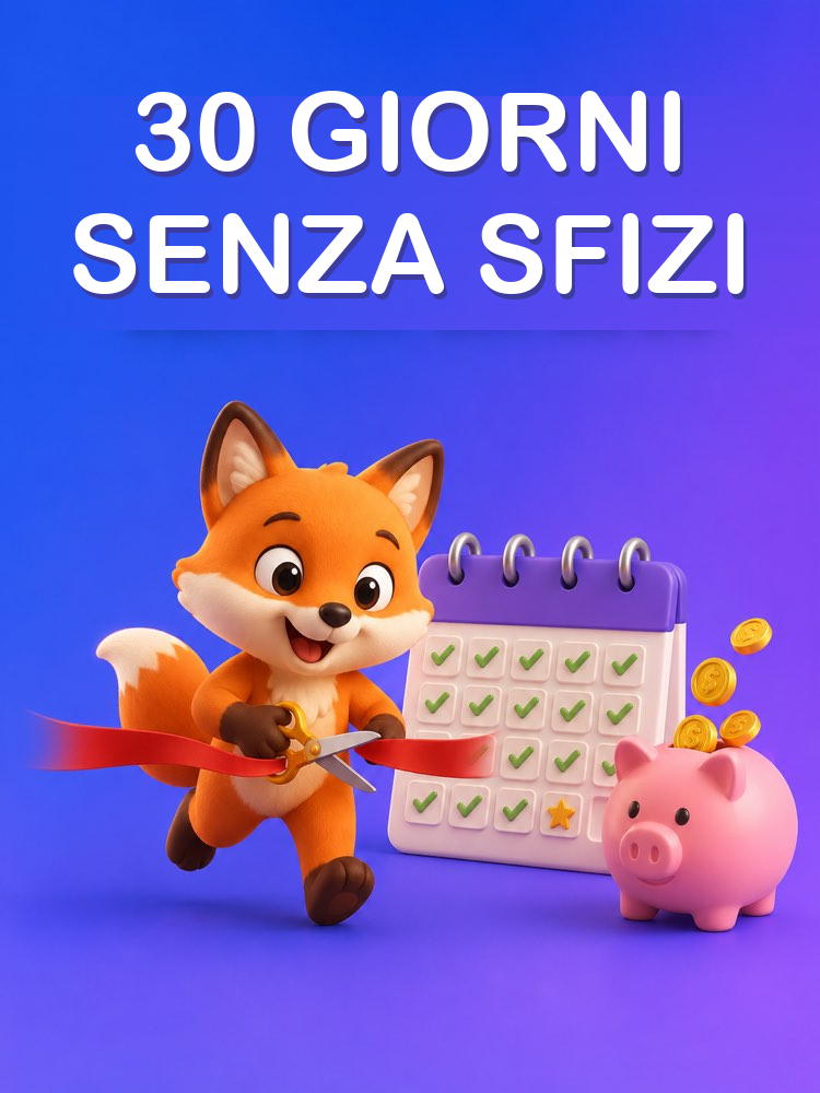 Sfida di 30 Giorni senza Spese Superflue