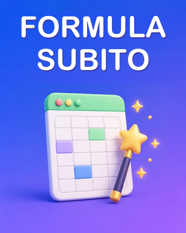 Formula per il Foglio di Calcolo Subito
