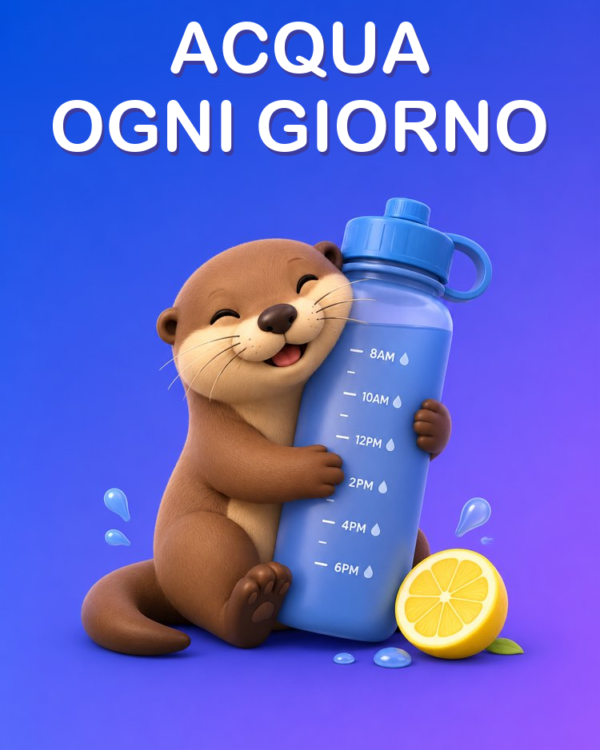 Il tuo Obiettivo di Acqua del Giorno, Calcolato sulla tua Routine