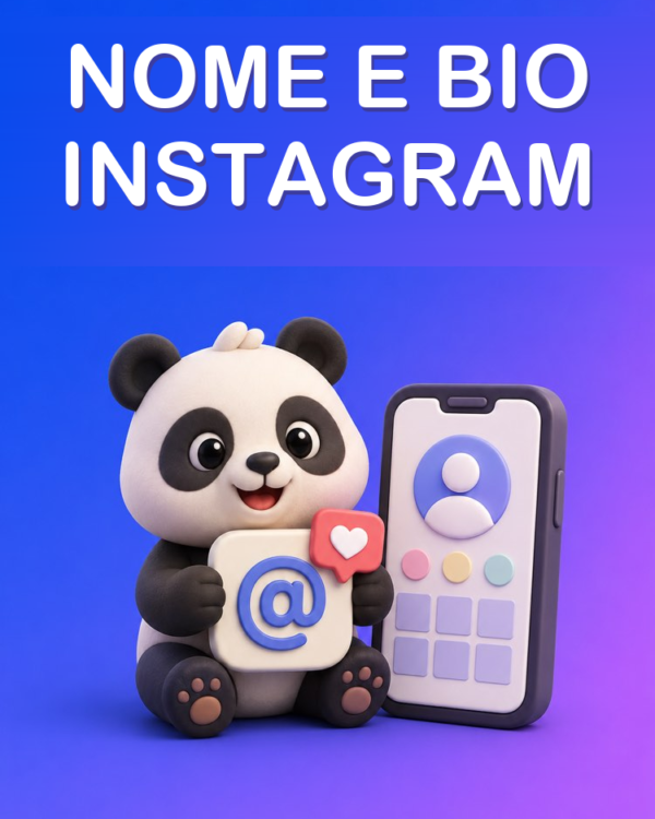 Nome e bio di un profilo commerciale su Instagram